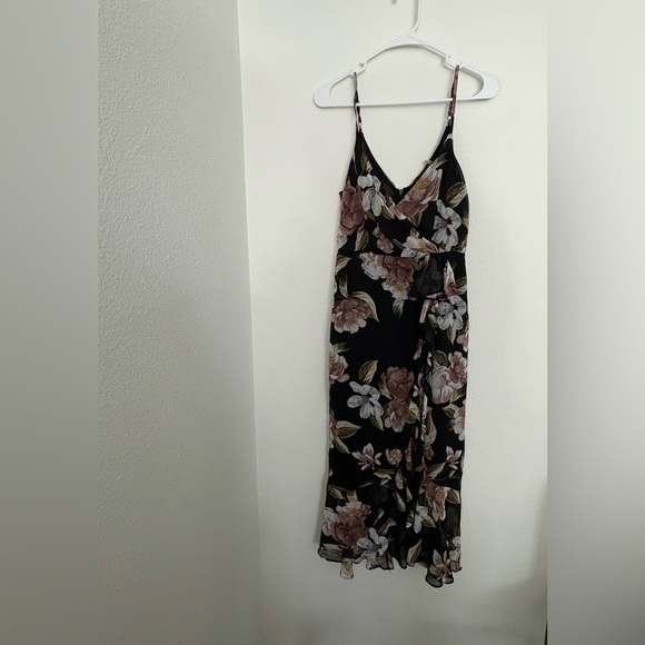 Dress Forum Black Floral Maxi Dress NWT size S - Picture 4 of 5